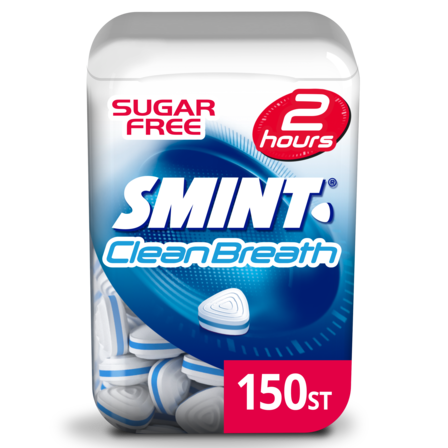 Smint Clean Breath Peppermint 150 Stuks 105 g