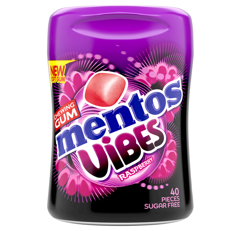 Mentos Gum Vibes raspberry