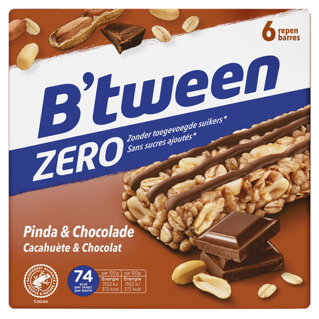 Hero B'tween zero pinda chocolade