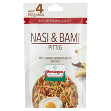 Verstegen Kruidenmix Nasi en Bami Pittig30 Gram149
