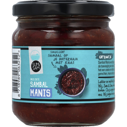 Sum & Sam Sambal Manis Mild Zoete