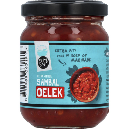 Sum & Sam Extra Pittige Sambal Oelek