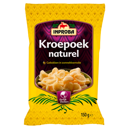 Inproba Naturel Kroepoek  zak 150 gram