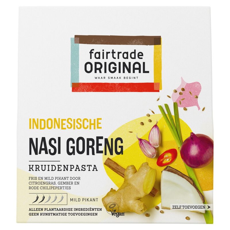 Fairtrade Original Indonesische Nasi Goreng Kruidenpasta 75 g