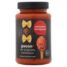 g'woon Pastasaus Bolognese 480 g