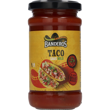 Banderos Taco Saus Mild 230 g