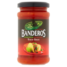 Banderos Taco Saus Hot 230 g