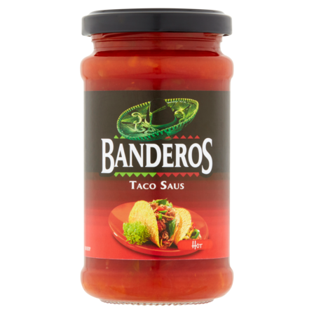 Banderos Taco Saus Hot 230 g