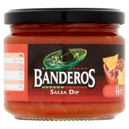 Banderos Salsa Dip Hot 300 g