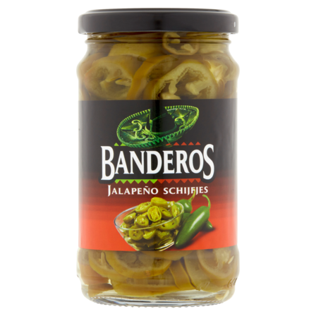 Banderos Jalapeño Schijfjes 295 g