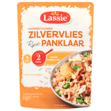 Lassie Voorgestoomde Zilvervliesrijst Panklaar