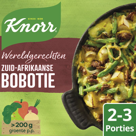 Knorr Wereldgerecht Maaltijdpakket Zuid-Afrikaanse Bobotie