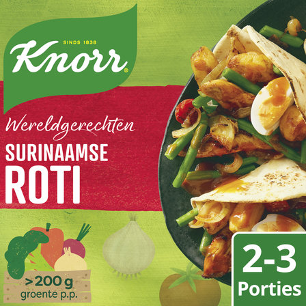 Knorr Wereldgerechten Maaltijdpakket Surinaamse Roti