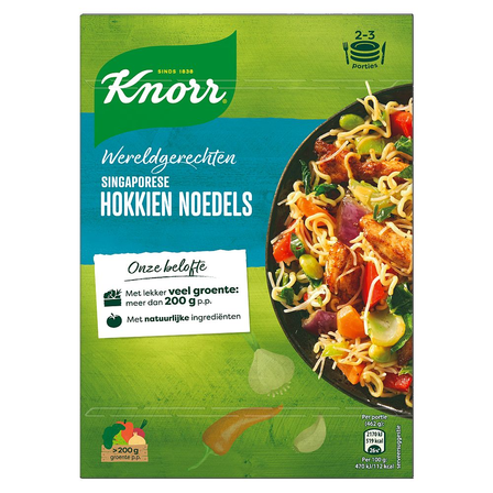 Knorr Wereldgerecht maaltijdpakket Hokkien Noodles
