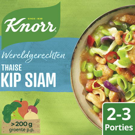 Knorr Wereldgerechten Maaltijdpakket Thaise Kip Siam