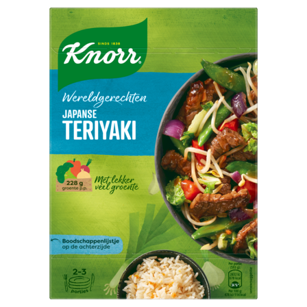 Knorr Wereldgerechten Maaltijdpakket Japanse Teriyaki