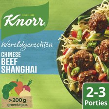 Knorr Wereldgerecht Maaltijdpakket Chinese Beef Shanghai