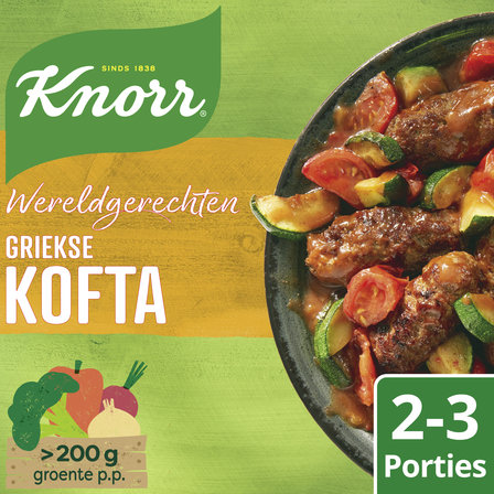 Knorr Wereldgerechten Maaltijdpakket Griekse Kofta