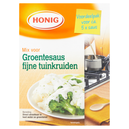 Honig Mix voor groentesaus tuinkruiden 150 g