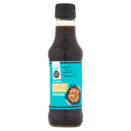 Sum & Sam Zoete en Milde Teriyaki Honing Woksaus 175 ml