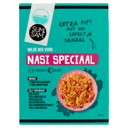 Sum & Sam Milde Mix voor Nasi Speciaal