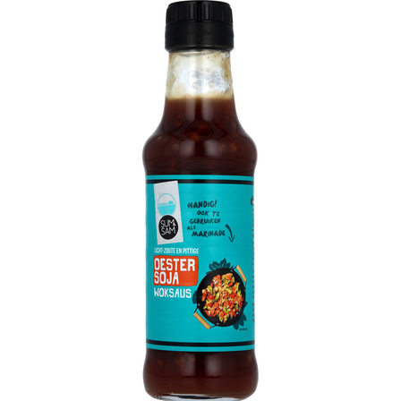 Sum & Sam Licht-Zoute en Pittige Oester Soja Woksaus