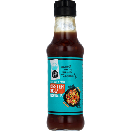 Sum & Sam Licht-Zoute en Pittige Oester Soja Woksaus