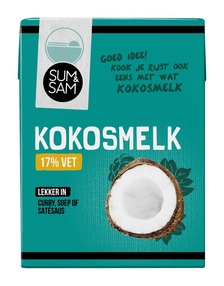 Sum&Sam Kokosmelk 17%