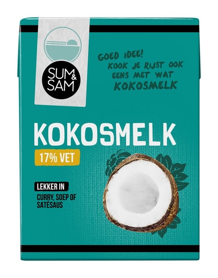 Sum&Sam Kokosmelk 17%