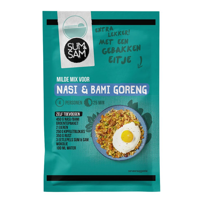 Sum&Sam mix voor nasi/bami goreng