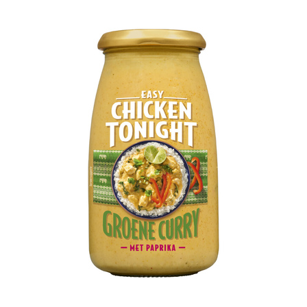 Chicken Tonight Groene Curry met Paprika