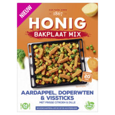 Honig Mix voor Bakplaat Vissticks Broccoli