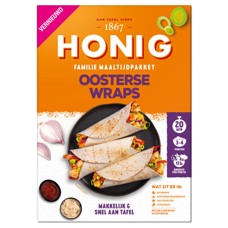 Honig Maaltijdpakket  Oosterse Wraps