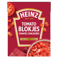 Heinz Tomaten Blokjes Naturel 390 g