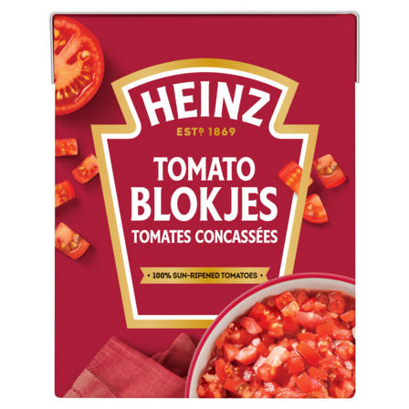 Heinz Tomaten Blokjes Naturel 390 g