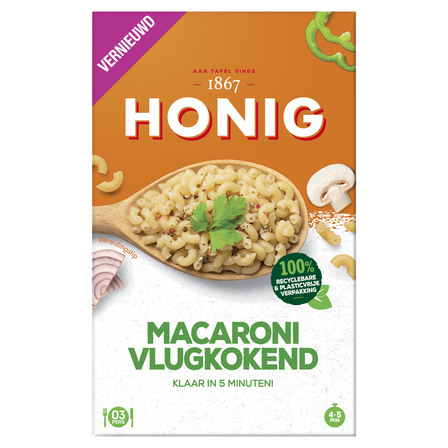 Honig Macaroni Vlugkokend