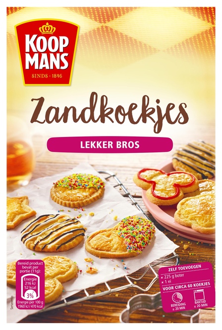 MIX VOOR ZANDKOEKJES