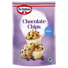 Dr. Oetker Chocolate chips versiering
