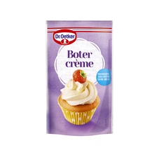 Dr. Oetker bakmix voor luchtige botercreme