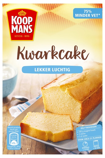 Koopmans Kwarkcake 400 g