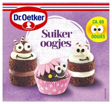 Dr. Oetker Suikeroogjes Cupcake Taart Versiering