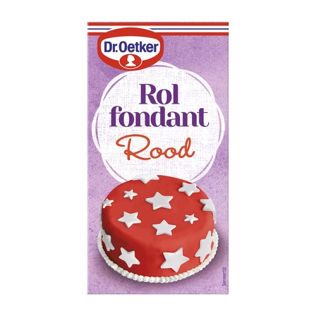 Dr. Oetker Rolfondant Rood