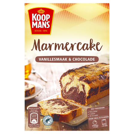 Koopmans Bakmix  Marmercake