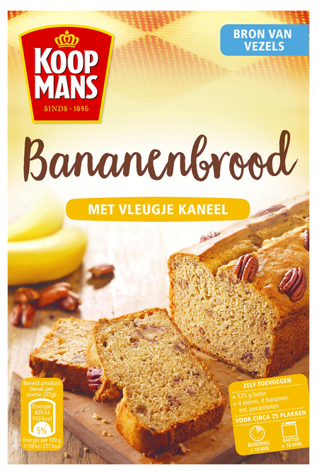 Koopmans Mix voor Bananenbrood