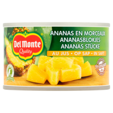 Del Monte Ananasblokjes op Sap 230 g