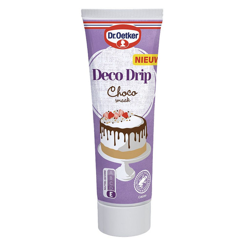 Dr. Oetker Deco drip choco smaak