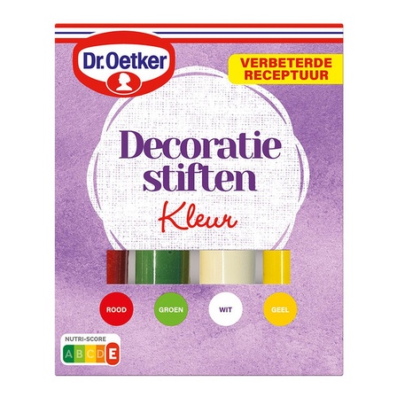 Dr. Oetker decoratiestiften kleur