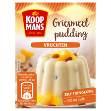 Koopmans griespudding vruchten