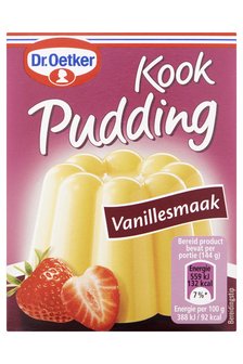 Dr. Oetker kookpudding  vanille