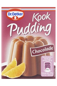 Dr. Oetker kookpudding chocolade
